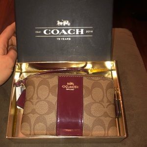 Coach Wristlet